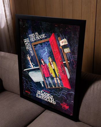 Poster Stranger Things - The Case of the Missing Lifeguard - Saison 3