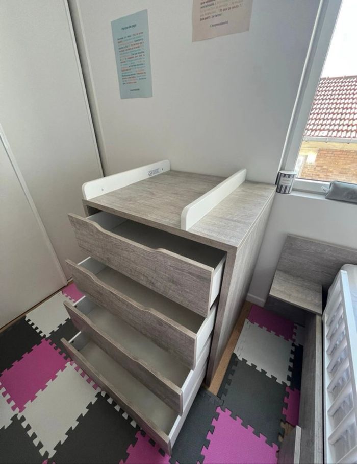 Table à langer et commode - photo numéro 4