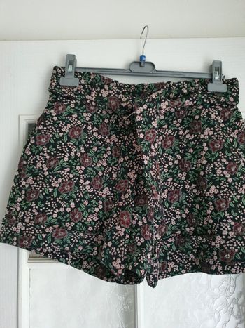 Short d'hiver fleuri