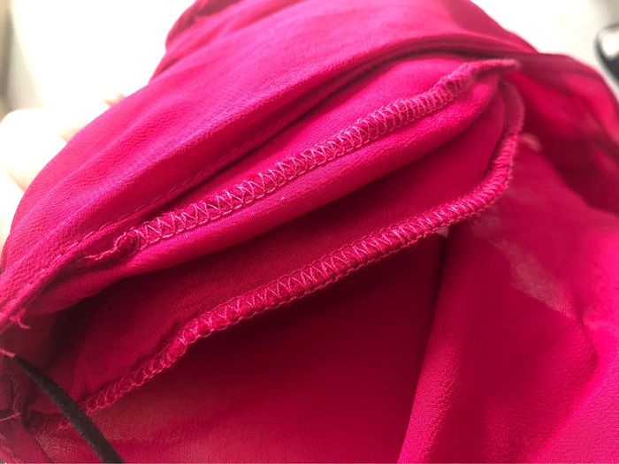 Superbe belle blouse fuchsia Zara neuve avec étiquette taille M - photo numéro 11