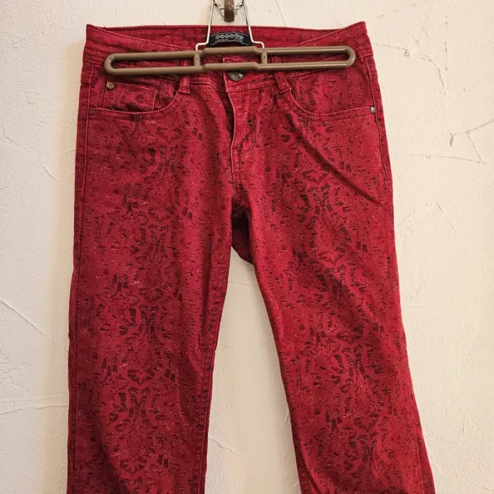Pantalon bonobo rouge