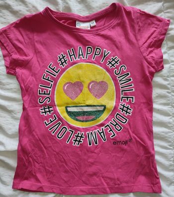 T-shirt fille 6 ans  / Emoji