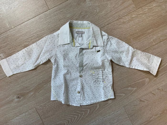 Chemise bébé garçon 23 mois orchestra