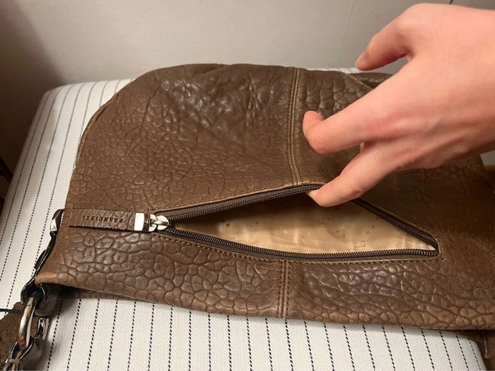 Sac à main Cuir Marron Francinel - photo numéro 5