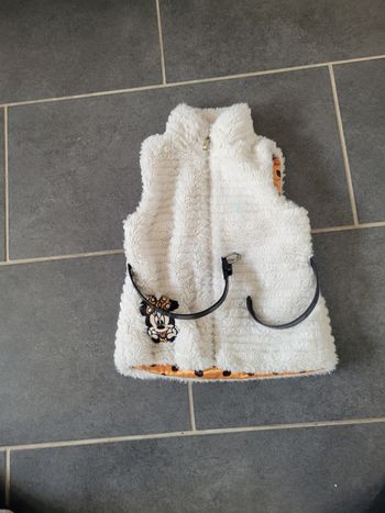 Veste sans manche avec ceinture