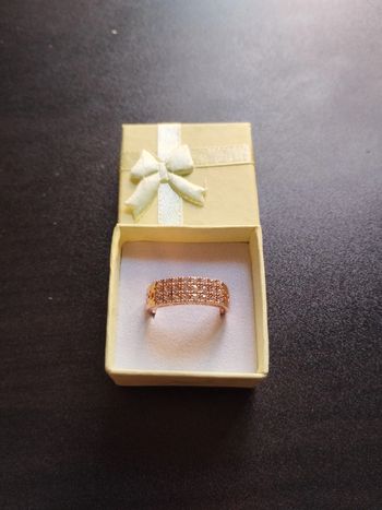 Bague vintage femme avec coffret cadeau