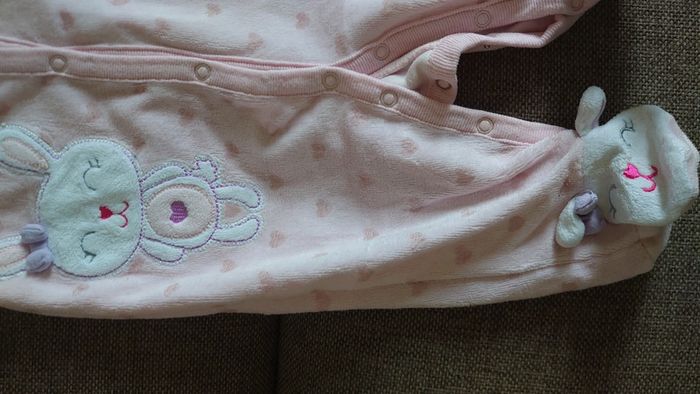 Pyjama velours coeurs - photo numéro 3