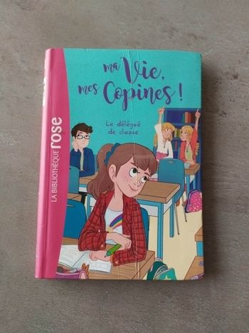 Livre Ma vie mes copines : le délégué de classe