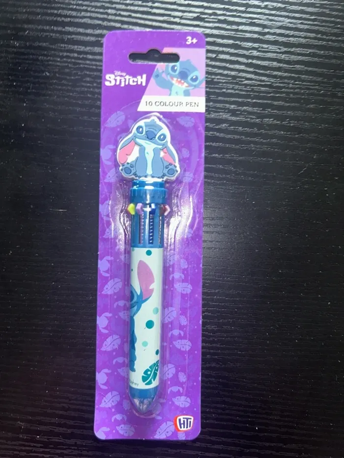Stylo 10 couleurs Stitch