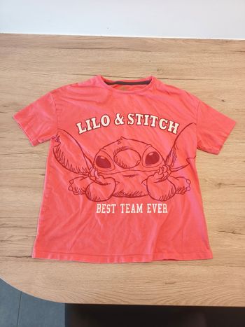 Tee-shirt manches courtes 12 ans stitch