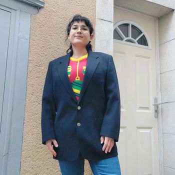 Blazer Vintage élégant taille L