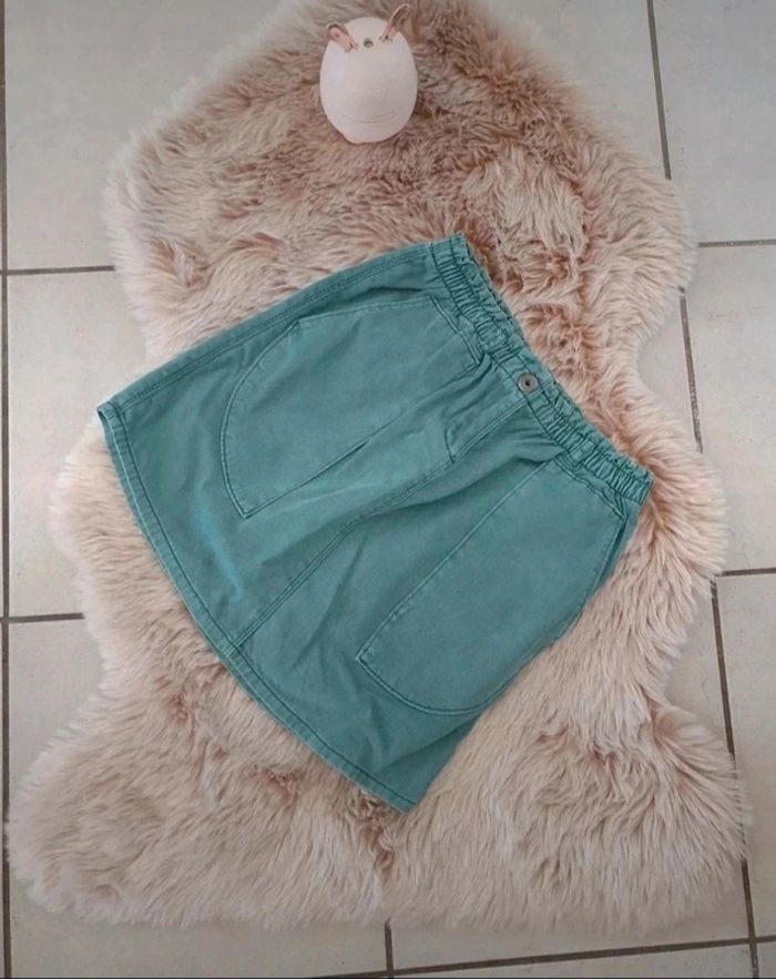 Jupe kaki tape à l’œil 12 ans