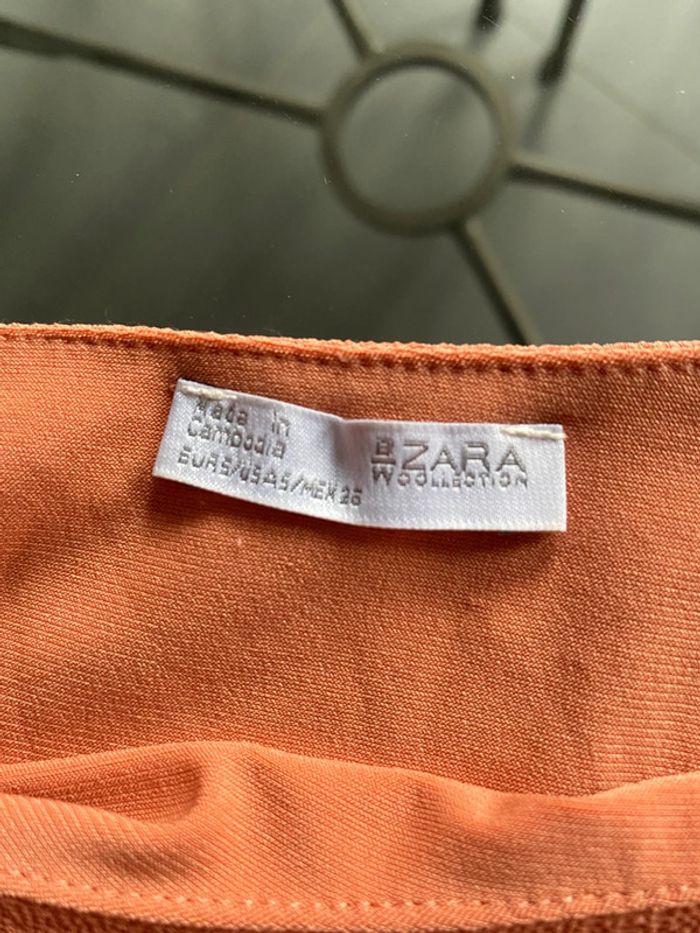 Top court cape chic matière gaufrée - photo numéro 7