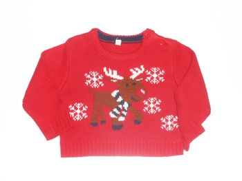 Pull vintage de Noël - 12 mois