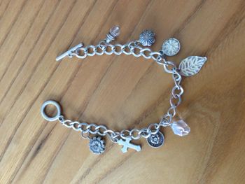 Bracelet avec diverses breloques