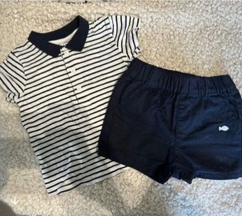 Short polo 6mois