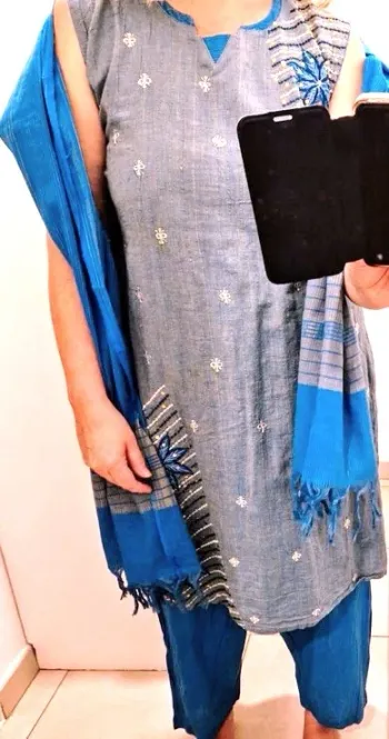 Ensemble 3 pièces Inde neuf coton