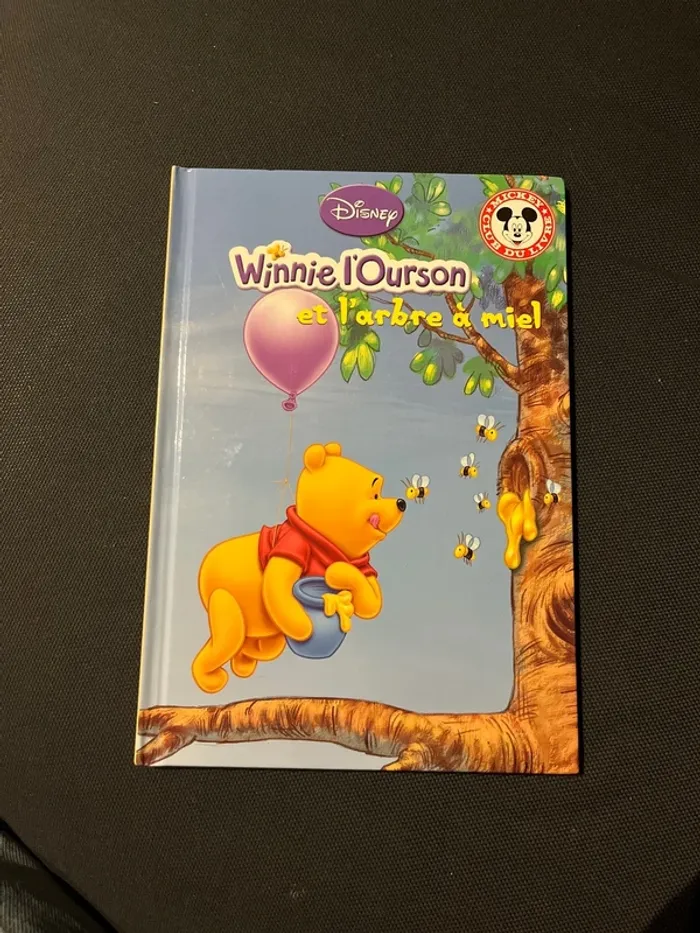 Livre pour enfants Disney Winnie l ourson et l arbre a miel