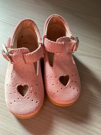 Chausseurs cuir premier pas