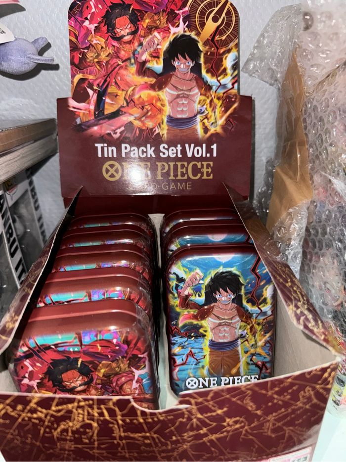 One piece tin pack set Vol 1