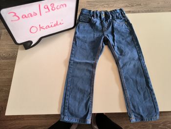 Jeans Okaïdi bleu