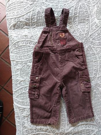 Salopette marron