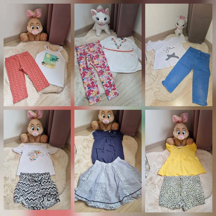 Lot de 6 ensembles d'été 4 ans