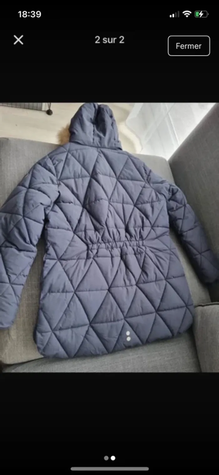 Manteau okaidi grand froid - photo numéro 2