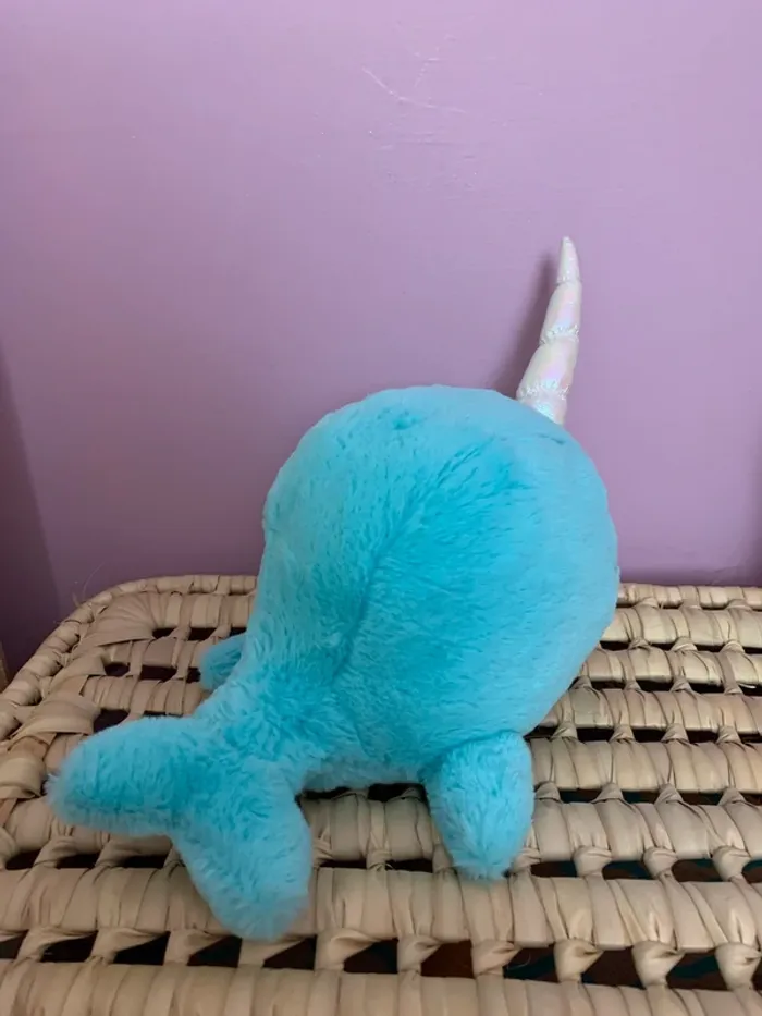 Jellycat Peluche Licorne Des Mers Aqua - 23 cm - photo numéro 3