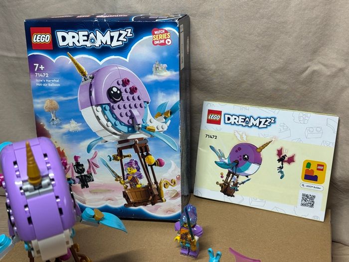 Lego Dreamzzz la montgolfière narval d’Izzie 71472 Complet avec boîte et notice - photo numéro 6