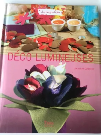 Livre de création Déco lumineuses Neuf