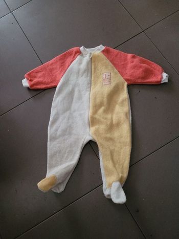 Pyjama polaire in extenso 1 an