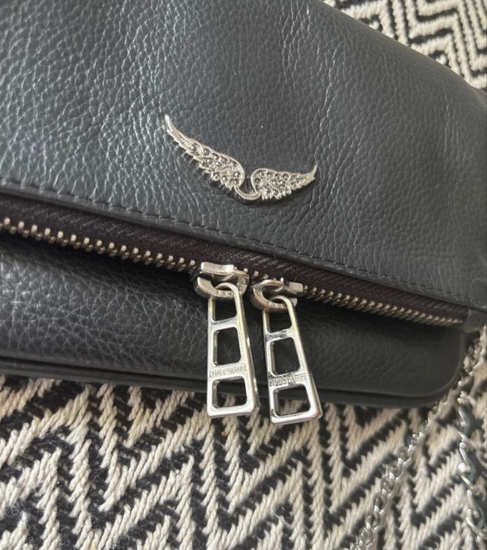 Pochette rock nano cuir zadig&voltaire - photo numéro 3