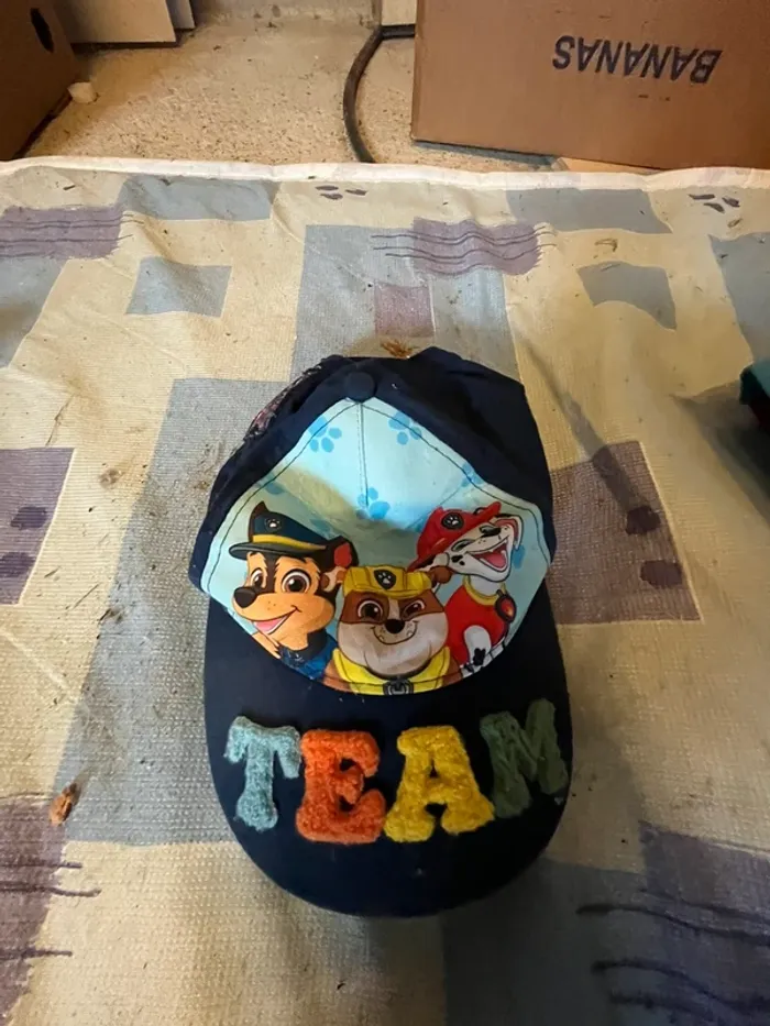 Casquette pat patrouille taille 52 cm