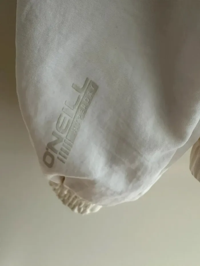 Veste coupe-vent O’Neill L – vintage, Style streetwear blanc & gris, état top - photo numéro 7
