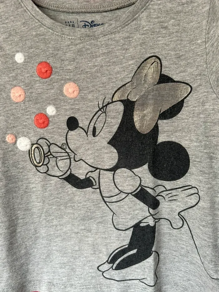 T shirt manche court fille 4 ans gap Disney - photo numéro 2