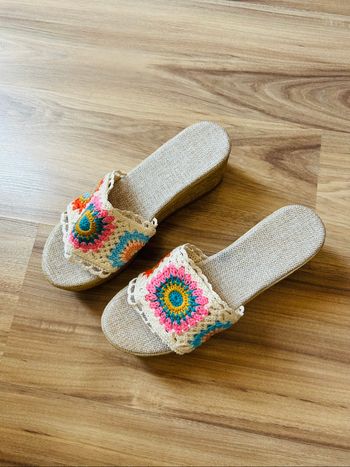 Chaussures compensées à motifs Neuves Shein Taille 40
