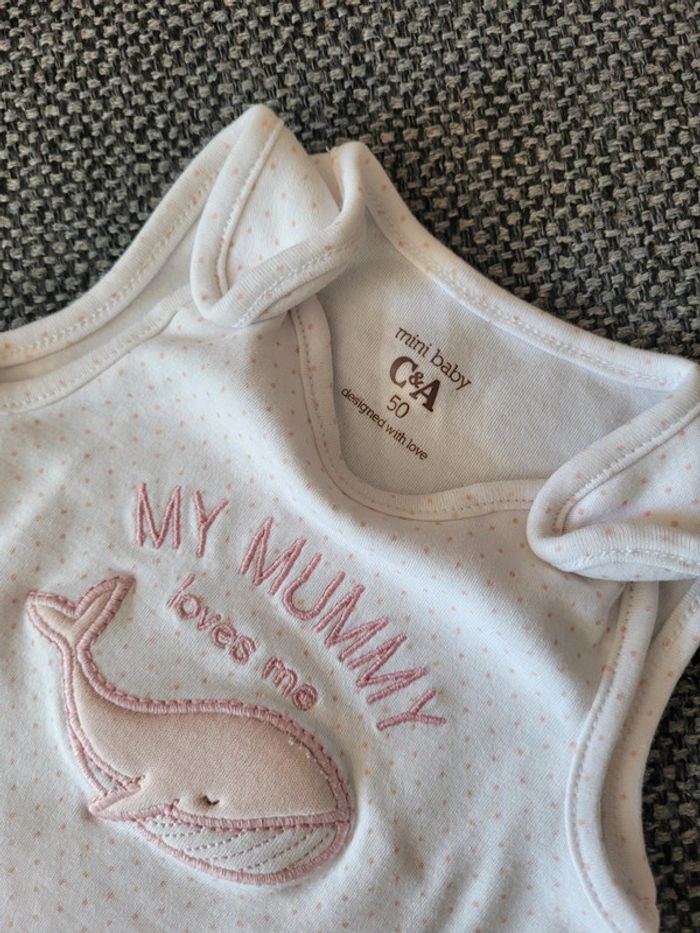 Combinaison en coton fille naissance - photo numéro 2