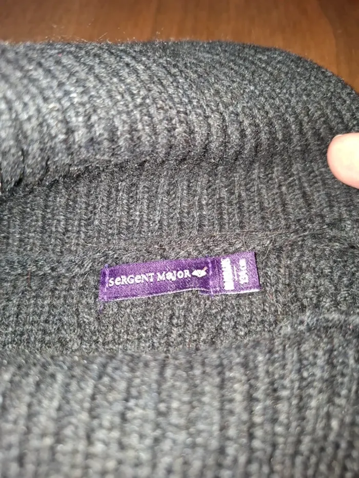 Poncho Marron Sergent Major 8/10 ans - photo numéro 6