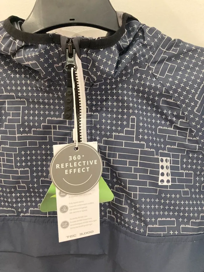 8 ans - veste k-way coupe vent neuve - photo numéro 2