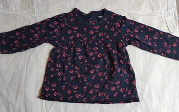 Tee-shirt manche longue fille