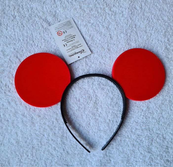 Serre-tête oreilles de Minnie et Mickey in love neuf - photo numéro 2