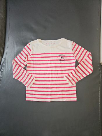 Tee-shirt manche longue fille 6 ans