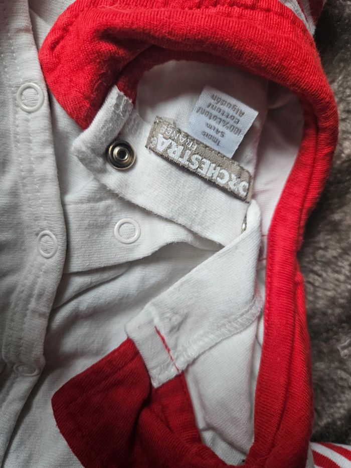 2 pyjamas 1 mois manches longues - photo numéro 3