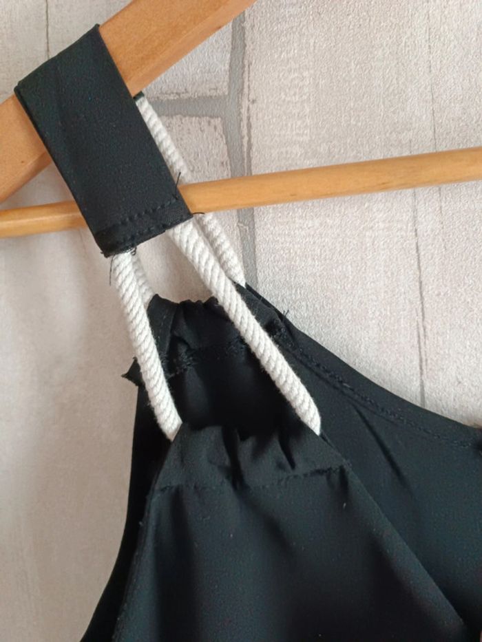 Robe d'été patineuse noire - photo numéro 4