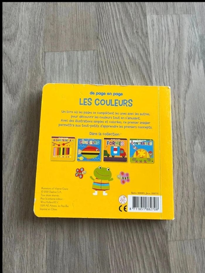 Livre bébé les couleurs - photo numéro 4