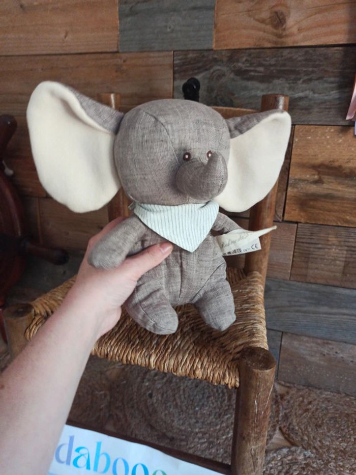 Peluche éléphant Bukowski tbe - photo numéro 5