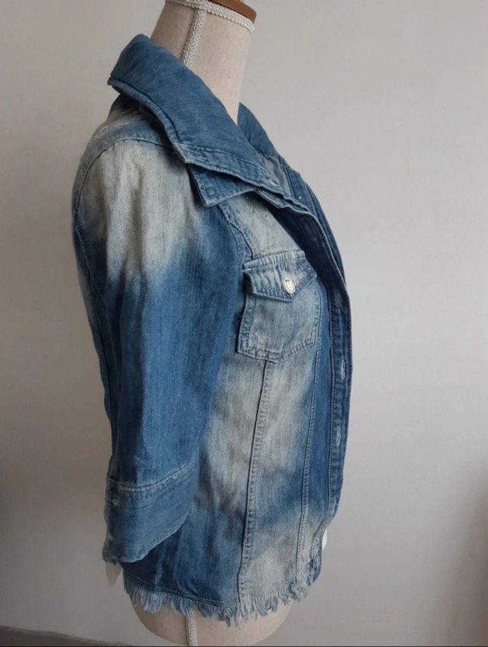 Veste en jean Backs T38 - photo numéro 7