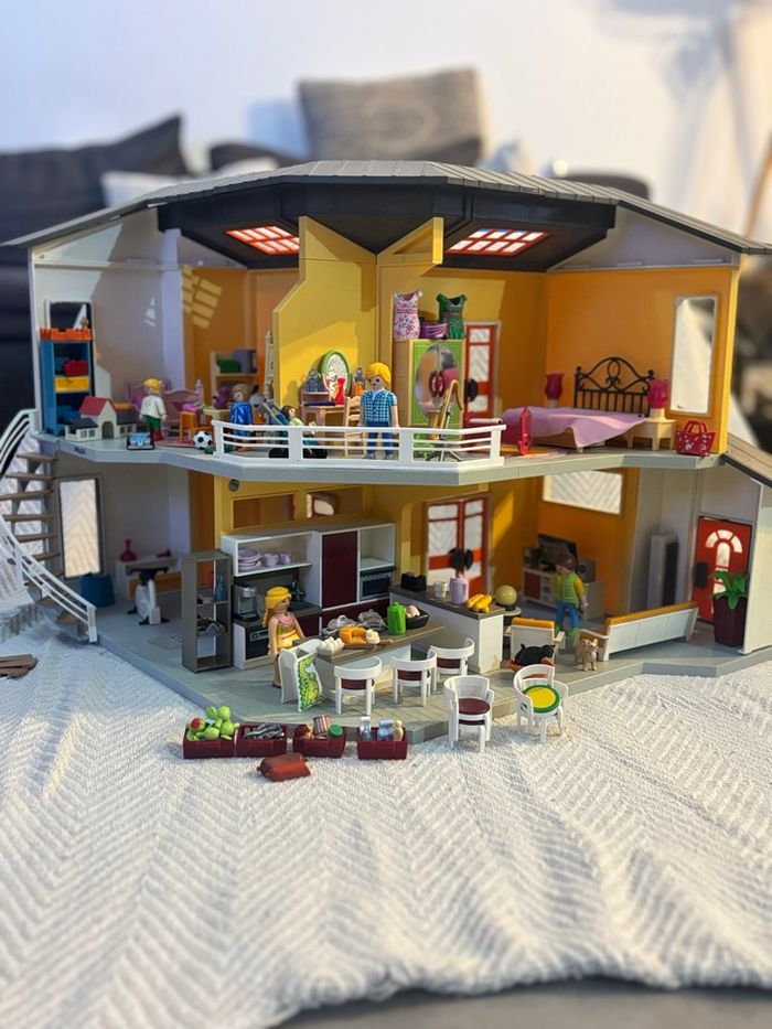 Maison playmobil (modèle 9266) avec accessoires - photo numéro 6