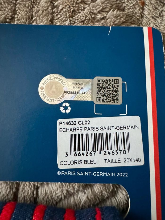 Écharpe Paris Saint-Germain (PSG) - Officielle neuve - photo numéro 9